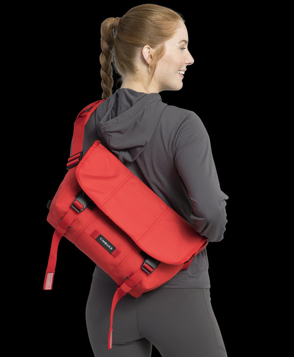 Classic Messenger Bag - Fire Red